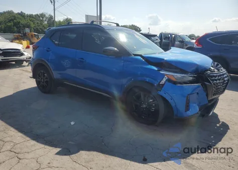 2024 Nissan Kicks Sr из США, поврежденный, VIN 3N1CP5DV6RL522338